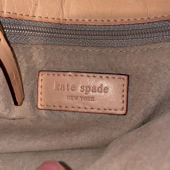 Leather lime green Kate Spade lizard purse - Picture 7 of 14